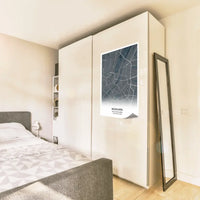 Stadtkarte Map Selbst Konfigurieren Möbelfolie Dekofolie Schrank