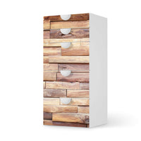 Möbel Klebefolie Artwood - IKEA Smastad Kommode - 5 Schubladen - weiss