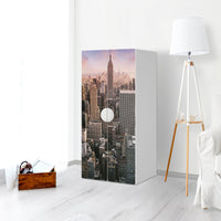 Möbelfolie Big Apple - IKEA Smastad Schrank - 2 große Türen - Kinderzimmer