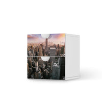Klebefolie für Möbel Big Apple - IKEA Smastad Kommode - 2 Schubladen - weiss