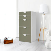 Möbel Klebefolie Braungrau Light - IKEA Smastad Kommode - 5 Schubladen - Kinderzimmer