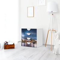 Klebefolie Brooklyn Bridge - IKEA Smastad Kommode - 4 Schubladen - Kinderzimmer