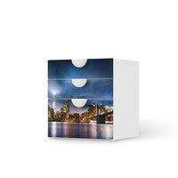 Folie für Möbel Brooklyn Bridge - IKEA Smastad Kommode - 3 Schubladen - weiss