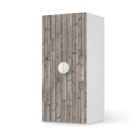 Möbelfolie Dark washed - IKEA Smastad Schrank - 2 große Türen - weiss