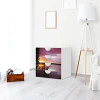 Klebefolie Dream away - IKEA Smastad Kommode - 4 Schubladen - Kinderzimmer