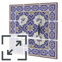 Fliesenaufkleber Eigenes Maß Main - Arabic Tiles
