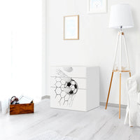 Folie für Möbel Eingenetzt - IKEA Smastad Kommode - 3 Schubladen - Kinderzimmer