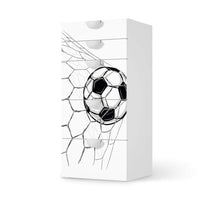 Möbel Klebefolie Eingenetzt - IKEA Smastad Kommode - 5 Schubladen - weiss