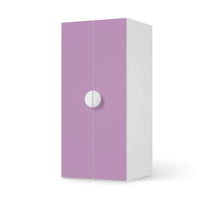 Möbelfolie Flieder Light - IKEA Smastad Schrank - 2 große Türen - weiss