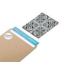 Klebefliesen rechteckig Black n White - Musterfolie Verpackung - creatisto pds2