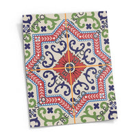 Fliesensticker rechteckig Küche Musterfolie Gross - Bukhara Design pds1