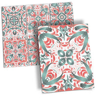 Fliesenaufkleber rechteckig Küche Musterfolie Main - Mexican Tiles