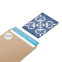 Klebefliesen rechteckig Nordic Blue Fliesen - Musterfolie Verpackung - creatisto pds2