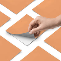 Eigenes Maß Fliesenfolie - Orange Light - Do-it-yourself - creatisto pds1