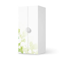 Möbelfolie Flower Light - IKEA Smastad Schrank - 2 große Türen - weiss