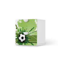 Klebefolie für Möbel Goal - IKEA Smastad Kommode - 2 Schubladen - weiss