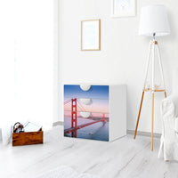 Folie für Möbel Golden Gate - IKEA Smastad Kommode - 3 Schubladen - Kinderzimmer