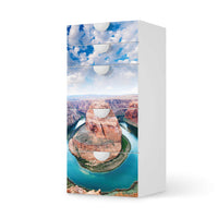 Möbel Klebefolie Grand Canyon - IKEA Smastad Kommode - 5 Schubladen - weiss