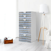 Möbel Klebefolie Greyhound - IKEA Smastad Kommode - 5 Schubladen - Kinderzimmer