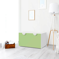 Möbelfolie Hellgrün Light - IKEA Smastad Bank mit Kasten - Kinderzimmer