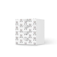 Klebefolie Hoppel - IKEA Smastad Kommode - 4 Schubladen - weiss