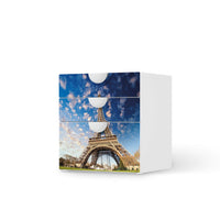 Folie für Möbel La Tour Eiffel - IKEA Smastad Kommode - 3 Schubladen - weiss