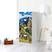 Möbel Klebefolie Machu Picchu - IKEA Smastad Kommode - 5 Schubladen - Kinderzimmer