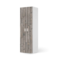 Möbelfolie Dark washed - IKEA Stuva / Fritids - 2 hohe Türen (192 cm) - weiss
