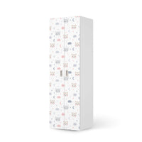 Möbelfolie Sweet Dreams - IKEA Stuva / Fritids - 2 hohe Türen (192 cm) - weiss