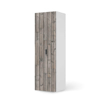 Möbelfolie Dark washed - IKEA Stuva / Malad - 2 hohe Türen (192 cm) - weiss
