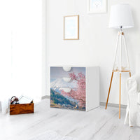 Folie für Möbel Mount Fuji - IKEA Smastad Kommode - 3 Schubladen - Kinderzimmer