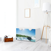 Möbelfolie Niagara Falls - IKEA Smastad Bank mit Kasten - Kinderzimmer