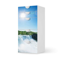 Möbel Klebefolie Niagara Falls - IKEA Smastad Kommode - 5 Schubladen - weiss