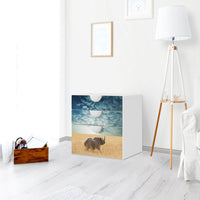 Folie für Möbel Rhino - IKEA Smastad Kommode - 3 Schubladen - Kinderzimmer