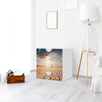 Klebefolie Savanne - IKEA Smastad Kommode - 4 Schubladen - Kinderzimmer