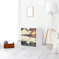 Klebefolie Seaside Dreams - IKEA Smastad Kommode - 4 Schubladen - Kinderzimmer