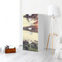 Klebefolie für Möbel Seaside Dreams - IKEA Smastad Kommode - 6 Schubladen - Kinderzimmer