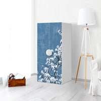 Möbelfolie Spring Tree - IKEA Smastad Schrank - 2 große Türen - Kinderzimmer