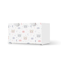 Möbelfolie Sweet Dreams - IKEA Smastad Bank mit Kasten - weiss