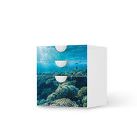 Folie für Möbel Underwater World - IKEA Smastad Kommode - 3 Schubladen - weiss