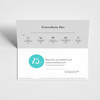 CREATISTO Geschenkgutschein