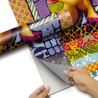 Kühlschrank Folie Himmel Kühlschrank 60x120 cm - Folie pds1