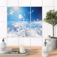 Fliesenaufkleber 15x20 cm Bad - Everest