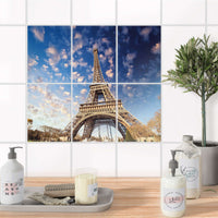 Fliesenaufkleber 15x20 cm Bad - La Tour Eiffel
