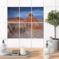 Fliesenaufkleber 15x20 cm Bad - Outback Australia