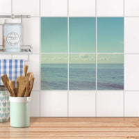 Fliesenaufkleber 15x20 cm Küche - Mehr Meer