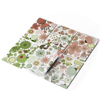 Fliesenaufkleber 15x20 cm Selbstklebend - Flower Pattern
