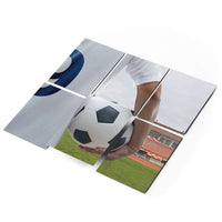 Fliesenaufkleber 15x20 cm Selbstklebend - Footballmania