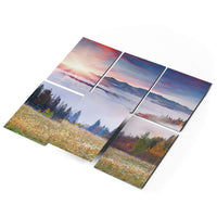 Fliesenaufkleber 15x20 cm Selbstklebend - Herbstwald