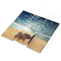 Fliesenaufkleber 15x20 cm Selbstklebend - Rhino